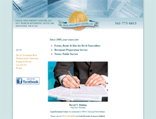 Tablet Screenshot of legaldocumentcenter.biz